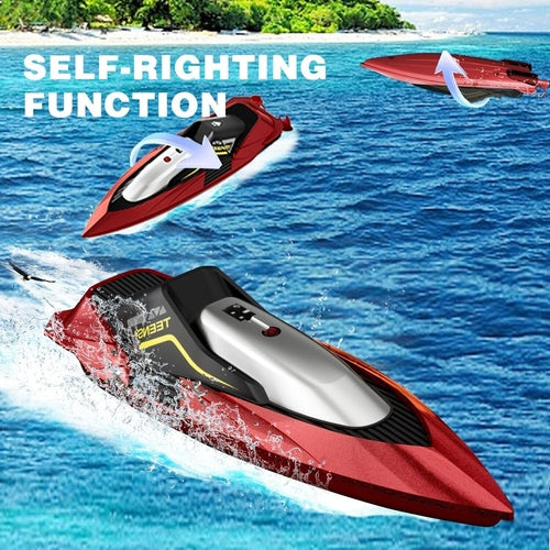 4DRC S5 Fast RC Boat For Pools And Lakes, 2.4 GHz 20- MPH Racing Boats